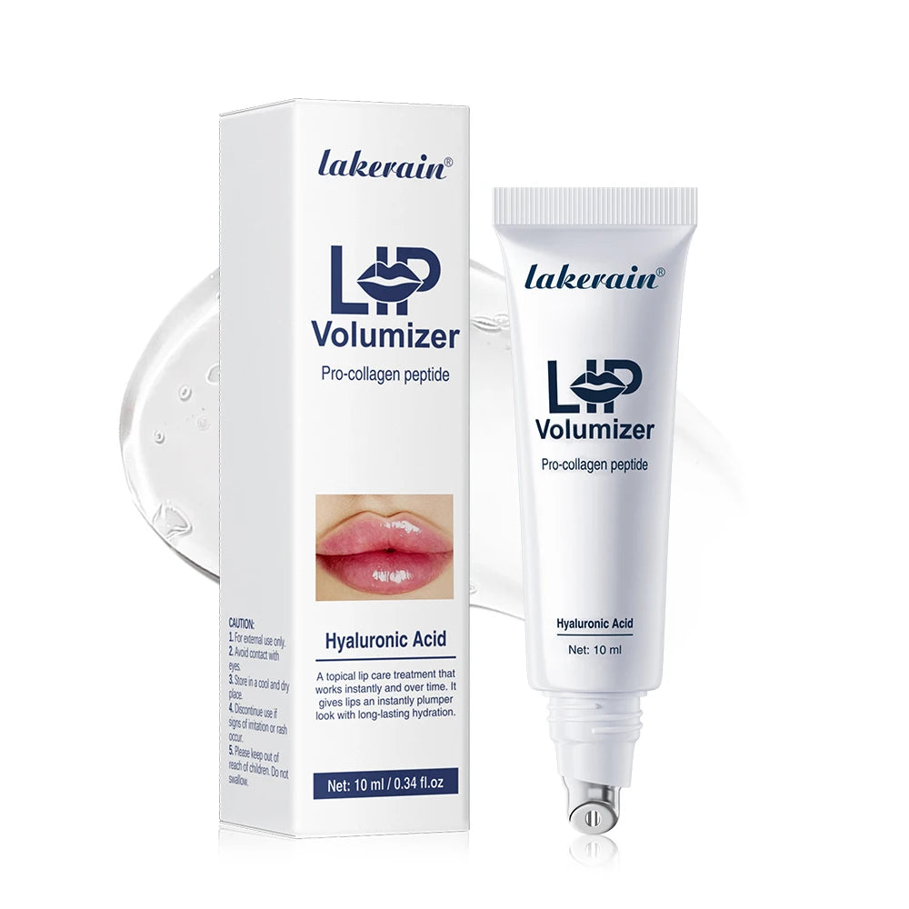 Lip Volumizer Lip Plumper Long Lasting Moisturizing Deeply Hydration Reduce Fine Lines Plumping Hyaluronic Acid Lip Serum