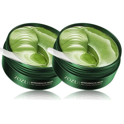 60pcs/120pcs Avocado Golden Collagen Eye Mask Anti Dark Circles Removal Eye Bags Moisturizing Firming Eye Patches Skin Care