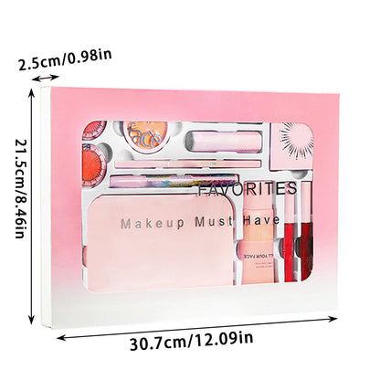 Girls Makeup Advent Calendar Surprise Blind Box 24pcs Skin Care Products Gift Box Christmas Countdown Calendar Beauty Care Set