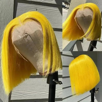 613 Blonde 13x4 Hd Lace Front Wig Layered Straight Natural Hairline Glueless Synthetic High Quality Cheap Lace Wig For Women