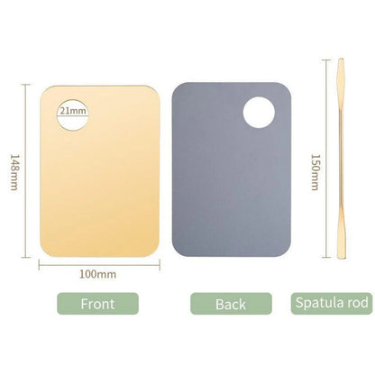 1PCS Acrylic Makeup Palette Makeup liquid foundation Color Palette Stick Makeup Manicure Tools Oil Paints Hand Painted Palette