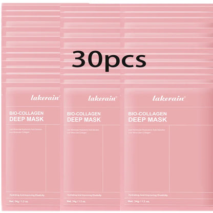 Collagen Face Mask Shrink Pores Deep Hydrating Overnight Mask Moisturizing Refreshing Brightening Face Skin Care Masks