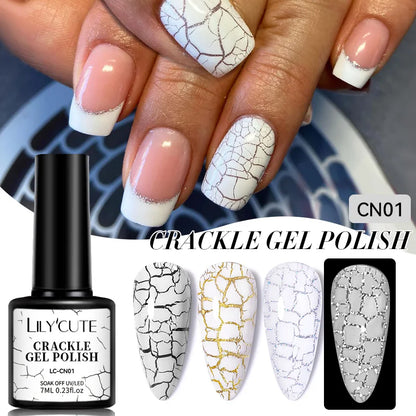 LILYCUTE 7ML Champagne Gold Reflective Glitter Gel Nail Polish Superflash Colorful Sparkling Effect For Manicure Nail Art UV Gel