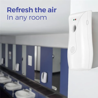 A76X-Automatic Air Freshener Dispensers (2Pack), Aerosol Spraying Machines, Wall Mounted Or Freestanding, Adjustable Timer