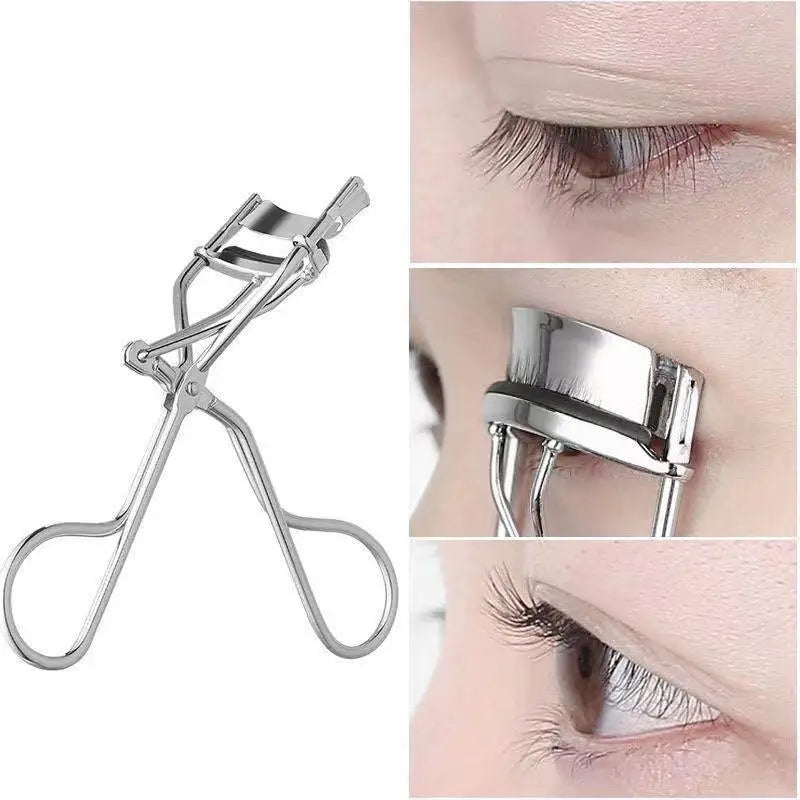 Professional Eyelash Curler Spring Loaded Design Long Lasting Curls 2 Color