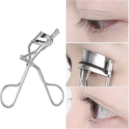 Professional Eyelash Curler Spring Loaded Design Long Lasting Curls 2 Color