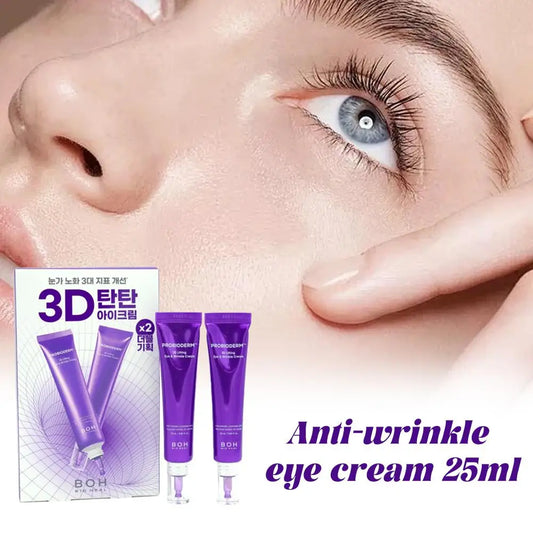 Korean BOH Probiotic 3D Anti-Wrinkle Lifting Eye Cream Fights Wrinkles Deeply Hydration Minimizes Eye Lines Tightens Eye Area