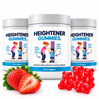 Calcium Vitamin D Gummies for Kids Adults Bone Health Support with Magnesium Zinc Vitamin C K2 Heightener Daily Supplement