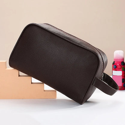 Cosmetic Bags Women Fashion Solid Color Handheld Wash Makeup Bag Ladies Portable Travel Storage Lipstick Organiser Bags