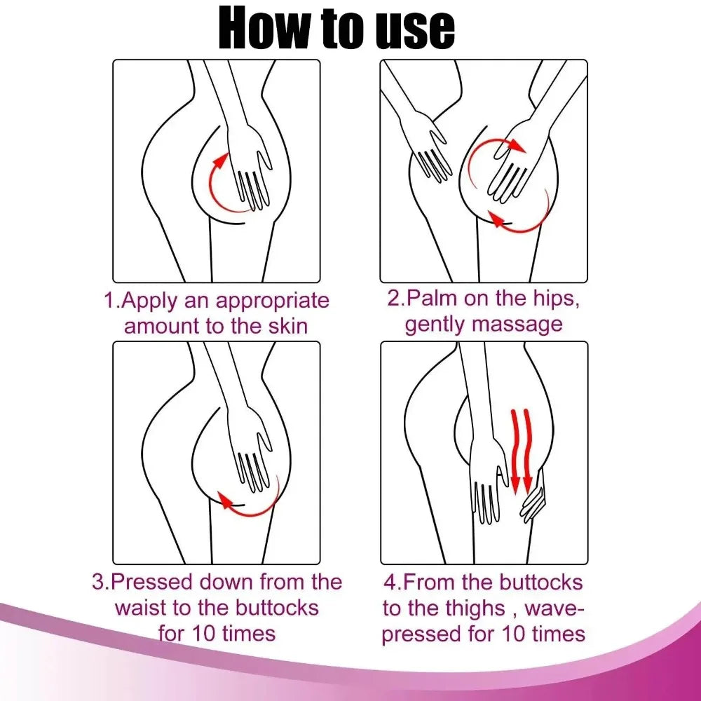 Buttock Enlargement Cream Butt Lift Up Firming Essential Oil Big Ass Enhance Hip Growth Tighten Shaping Sexy Body Care For Women