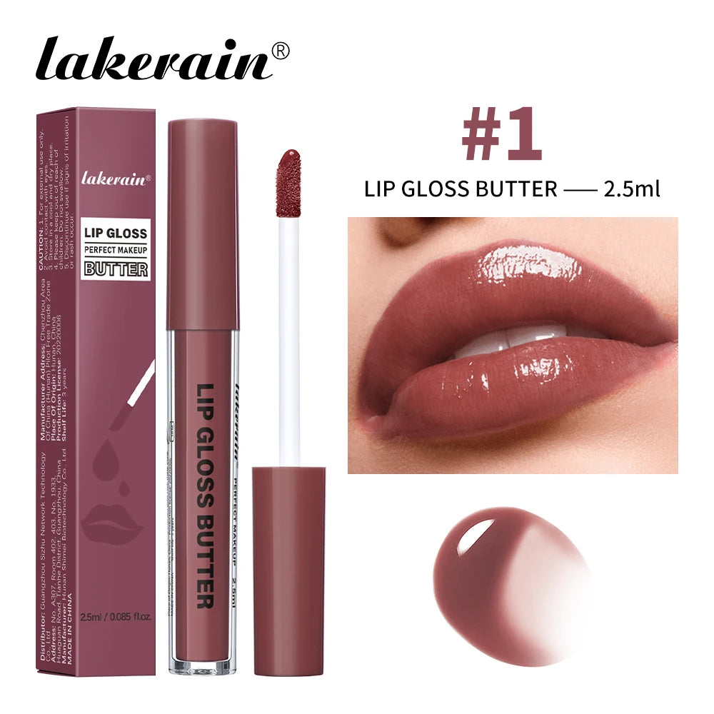 Glossy Non-stick Cup Lip Gloss Moisturizing Mirror Lipgloss Lasting Color Plumping Lip glaze Dye Lip Liquid Makeup For Women