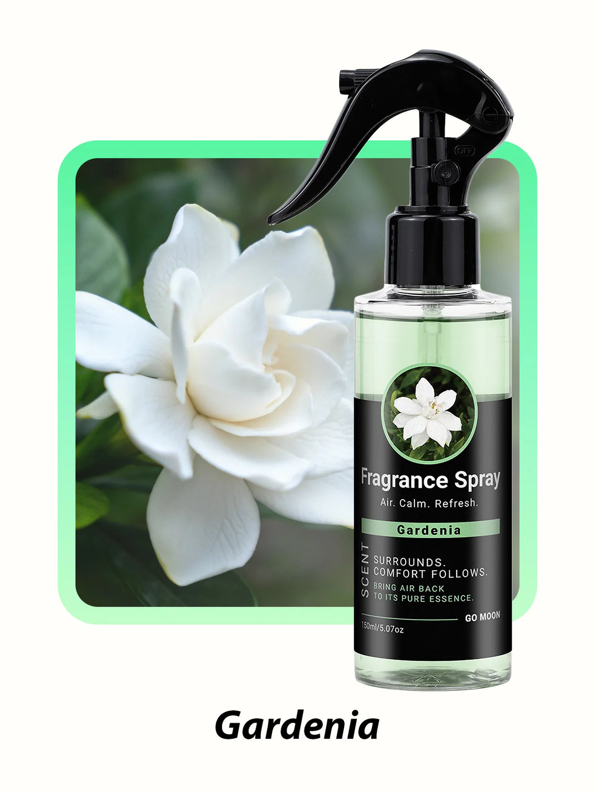 150ml Large-Capacity Fragrance Spray, Home/Car/Clothing Air Freshening Spray, 12 Scents to Choose From
