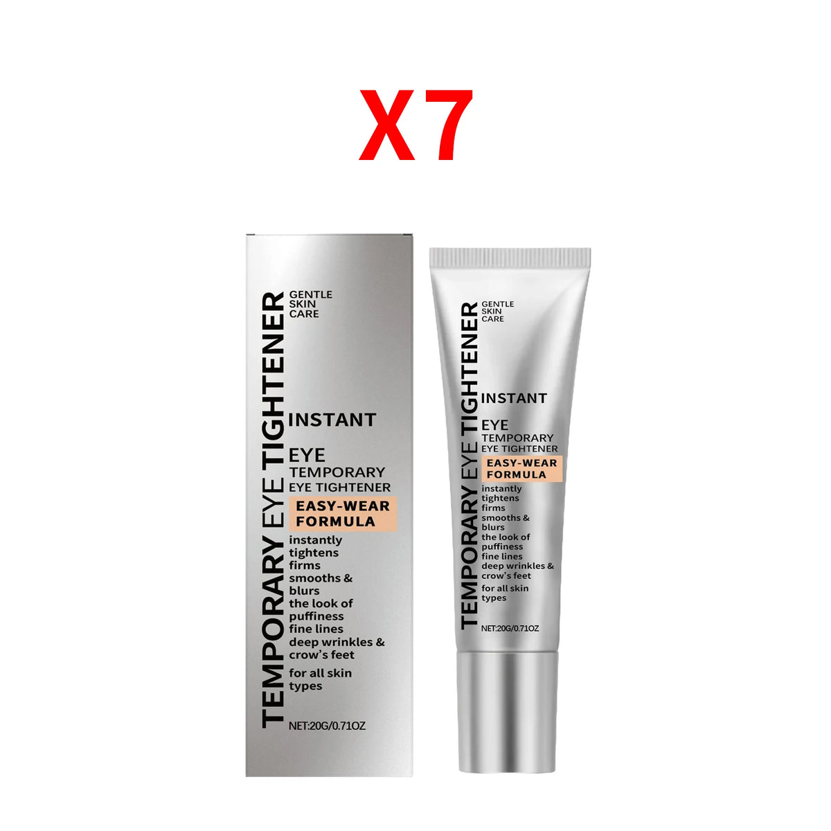 Firm Eye Tightener Cream Remove Dark Circles Eye Bags Anti-Wrinkle Lifting Smoothing Fine Lines Moisturizing Temporary Eye Cream