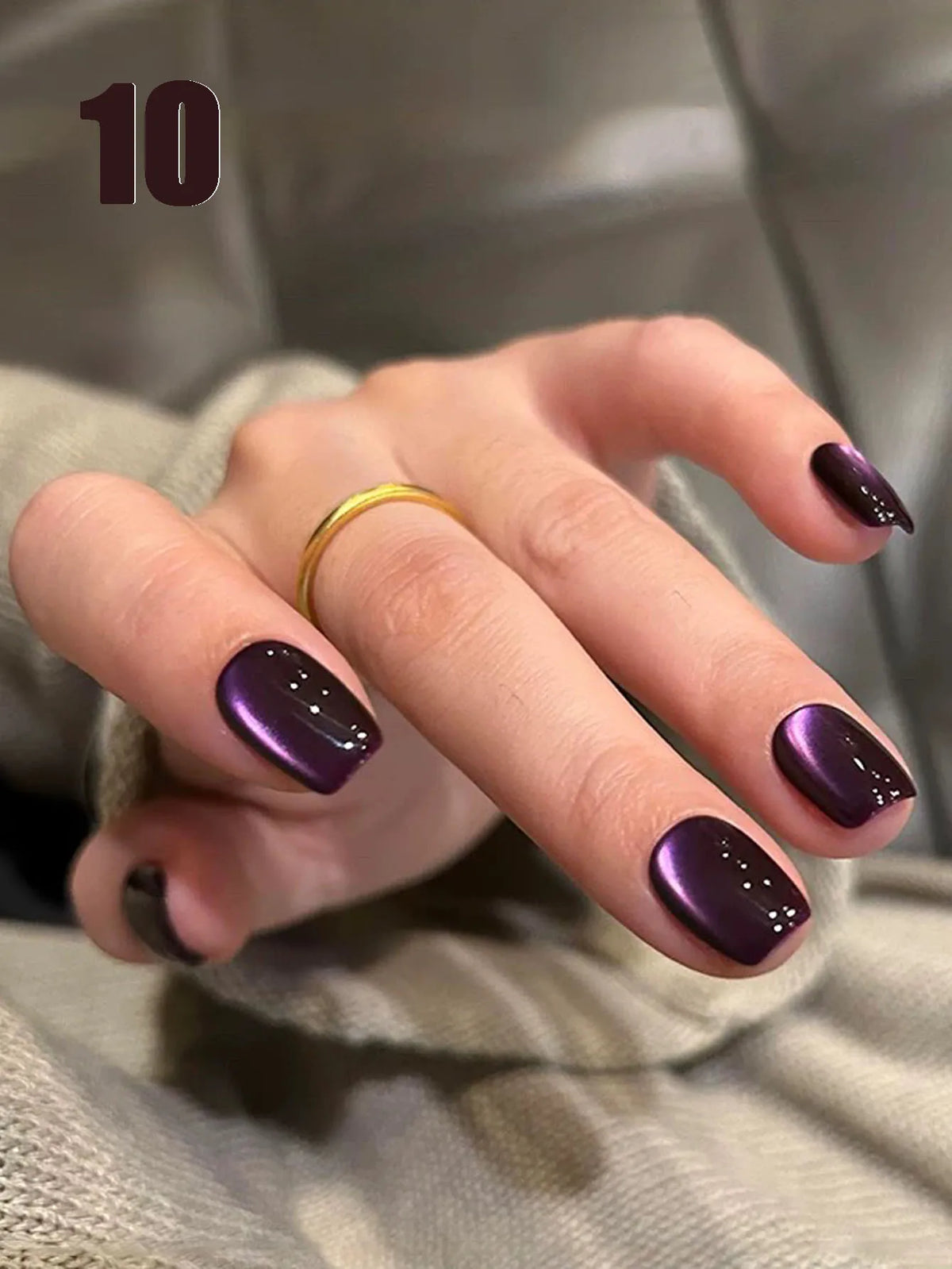 MN 12ML 1-21PCS Hot Selling Red through Half the Sky Cat Eye Nail Polish New Whitening Glass Bead Cat Eye Nail Polish Nail Art