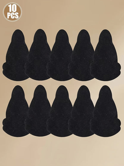 10-Pack Invisible Breast Petals, Skin-Friendly and Breathable Lift-Up Stickers, Ultra-Strong Adhesive Chest Support Pads