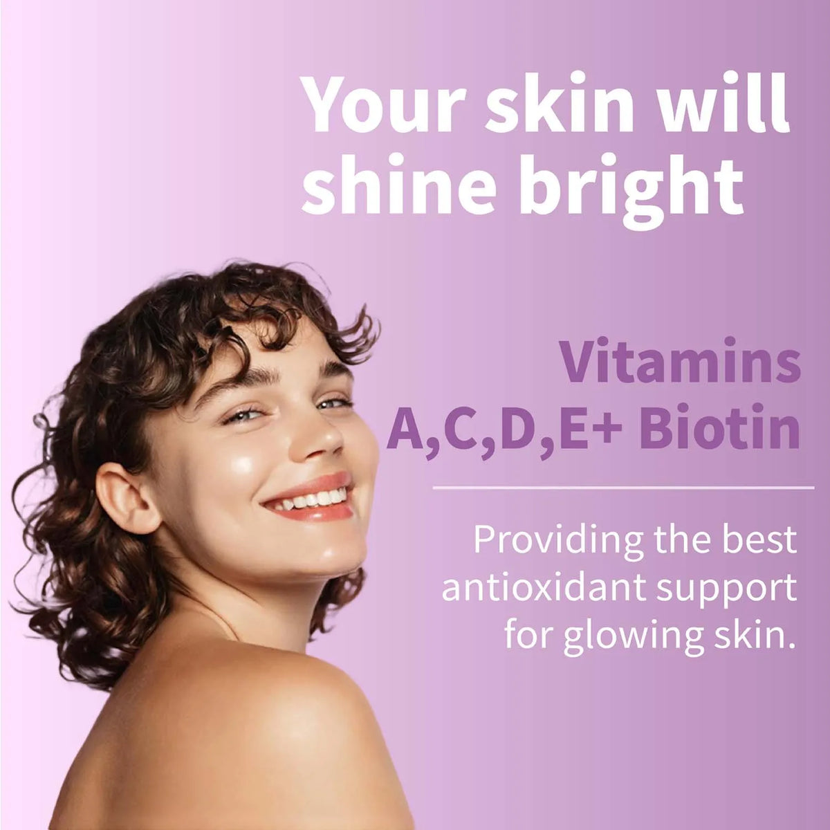 Biotin Gummies 5000 Mcg Hair Skin Nails Support Beauty Vitamins 60 Gummies Daily Wellness Supplement