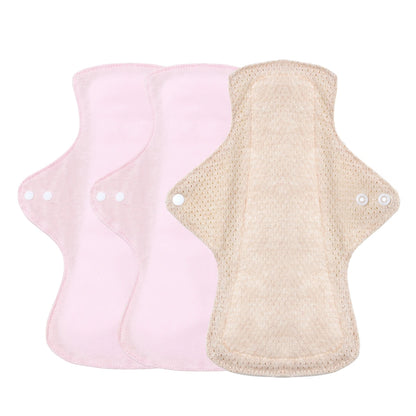 AIO Washable Incontinence Pads, Leak Proof Reusable Sanitary Pads for Women, Urine Proof Period Underwear Pads 3PCS Wholesale