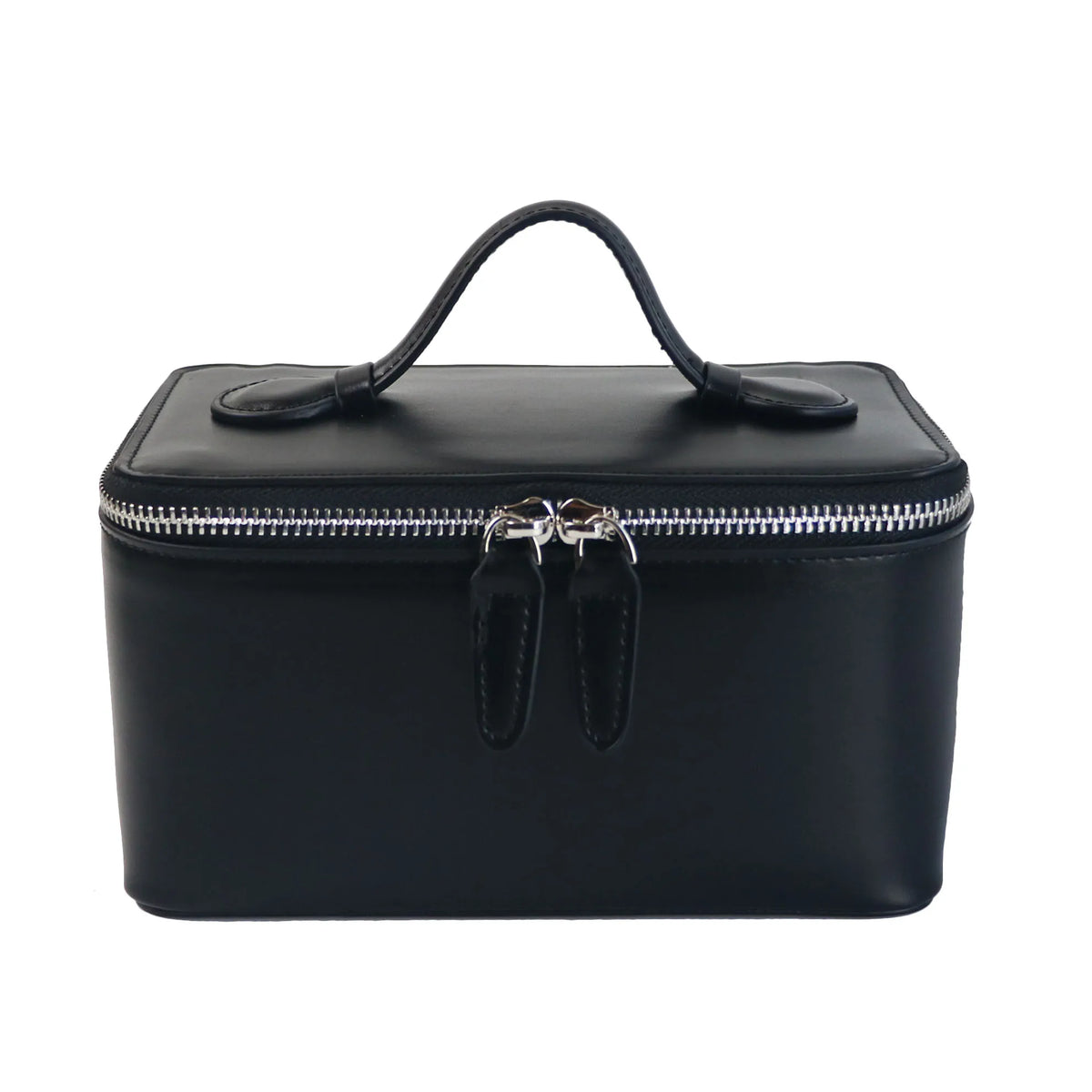Ladies Saffiano Split Leather Travel Toiletry Case Bag Portable Hanging Makeup Organizer Box Dopp Kit Cosmetic Bag For Women