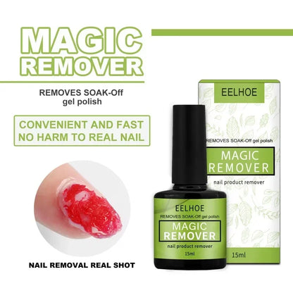Fast Remover Magic Nail Gel 50ML Polish Remover UV Gel Polish Delete Magic Burst Nail Gel Cleaner Semi Permanent Varnish Polish