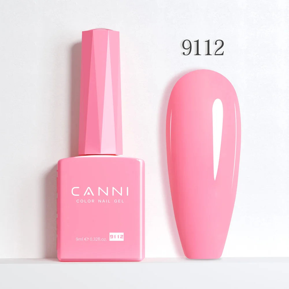 CANNI Gel Nail Polish TPO/HEMA FREE Gorgeous Christmas Red Color Winter Nails Full Coverage Soak Off UV LED Semi Permanent Gel