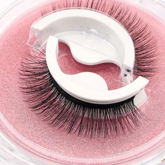 Reusable Self-Adhesive False Eyelashes, Full Strip Eyelash, Glue-Free, 3 Seconds To Wear Lashes Extension, Beauty Supplies, 1Pai