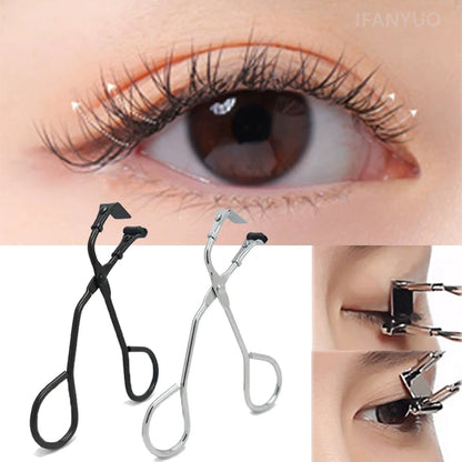 Stainless Steel Eyelash Curler Makeup Tool Details Part Eye Lash Curling Applicator Natural Eyelash Curly Tweezers Cosmetic Clip