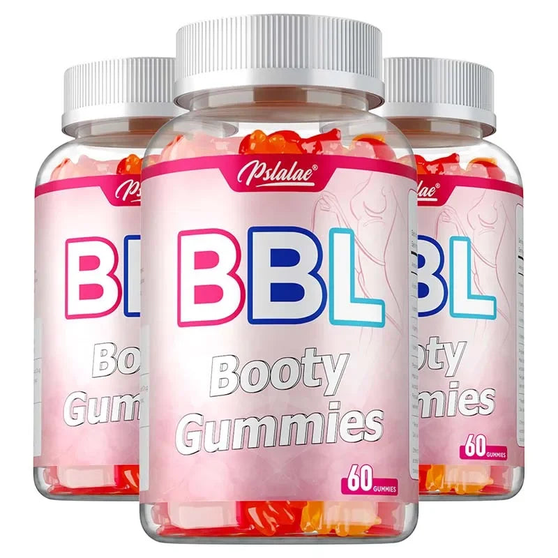 BBL Gummies for Bigger Butt Growth - Tighten Buttocks, Prevent Sagging and Collapse, Increase Sexy Buttocks, Shape Female Body