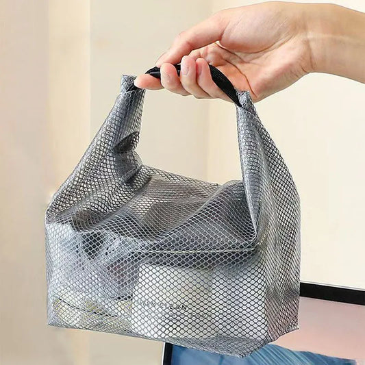 Waterproof Cosmetic Storage Bag with Buckle Portable Swimwear Organizer for Fitness Travel Swimming Drifting Outdoor Sports