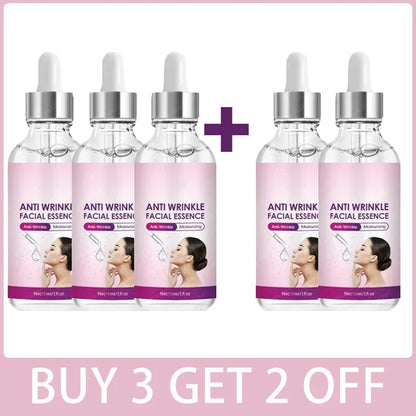 Anti-aging Serum Face Neck Forehead Wrinkles Removal Moisturizing Reduces Fine Lines Lifting Firming Tightens Skin Product