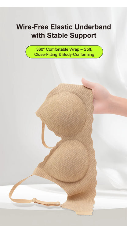 Artificial Silicone Breasts Forms Pads Fake Boobs Chest Women's Silicone Underwear Eexy Breast Padded Bra Becomes Big