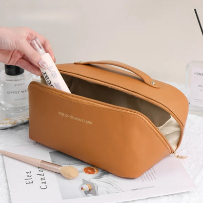 Makeup Organizer Female Toiletry Kit Bag Make Up Case Storage Pouch Luxury Lady Box, Cosmetic Bag, Organizer Bag for Travel Zip