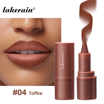 Brown Lip Pencil Contour Lipliner Pencil Waterproof Nude Lip Liner Waterproof Long Lasting Cosmetics Makeup Liners Tint Dark