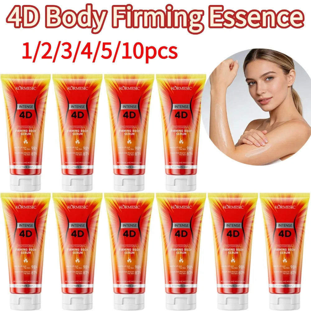Fat Burning Weight Loss Cream Reduce Loose and Crepey Skin Firmness Reduce Cellulite Appearance 4D Body Firming Essence