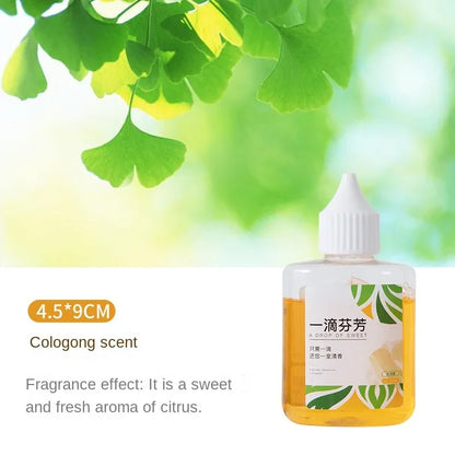 50ML A Drop of Fragrance Air Freshener Long-lasting Deodorizer for Bathroom Toilet Odor Eliminator Household Freshness Detergent