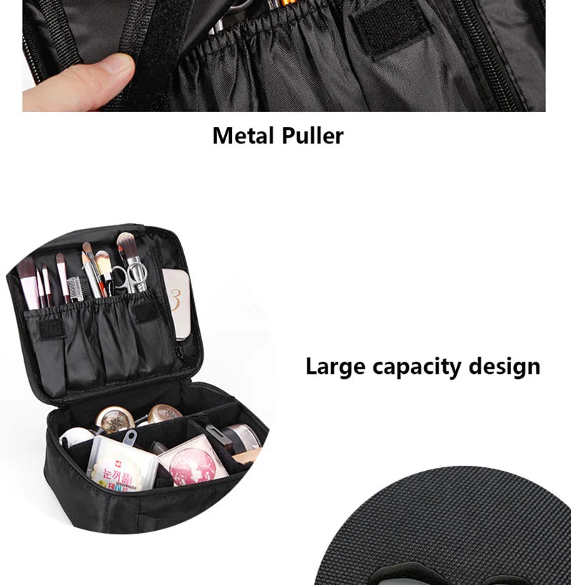 Portable Professional Makeup Case Waterproof Travel Makeup Bag Female Beauty Nail ToolBox For Women Cosmetic Organizer