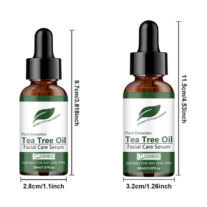 JUINHOU Green Tea Oil Hydration Facial Serum Cleans Brighten Smooth Skin Makes Skin Plump and Elastic Suitable for Everyone