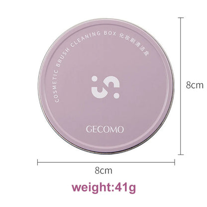 Makeup Brush Cleaning Box Quick Clean Sponge Eyeshadow Brushes Dry Cleaner Cosmetic Wash Clean Powder Tool Makeup Accessories