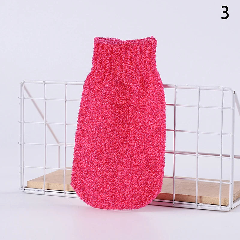 1pc Bath for Peeling SPA Exfoliating Shower Brush Body Cleaning Scrub Mitt Rub Dead Skin Gloves Shower Towel Foam Body Massage