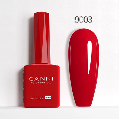CANNI Gel Nail Polish TPO/HEMA FREE Gorgeous Christmas Red Color Winter Nails Full Coverage Soak Off UV LED Semi Permanent Gel