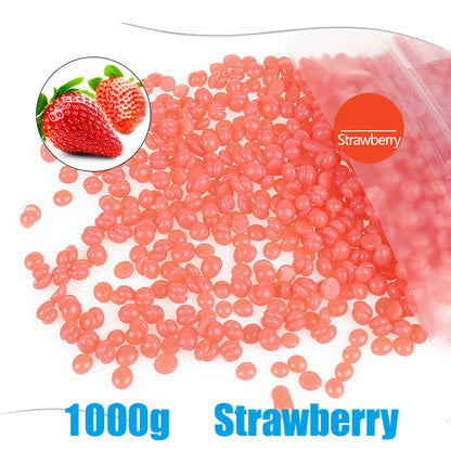 1000g/200g/50g  Hot Wax Hair Removal Depilatory Waxing Wax Beads For Wax Heater Painless for Body Hairs Removal Beans
