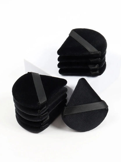 Velvet Triangle Makeup Sponge Soft Foundation Blender Puff Face Powder Puff Cosmetic Mixer Beauty