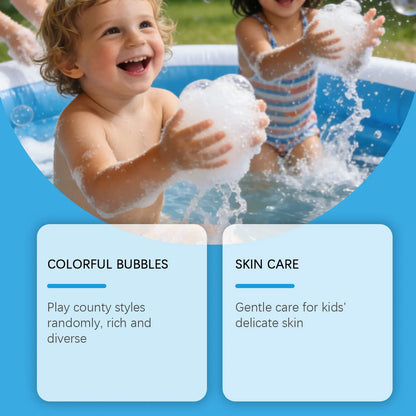 Kids Bath Bombs Deep Cleaning Skin Friendly Skin Stress Moisturizing Refreshing Non-Irritating Kids Colorful Sea Salt Bath Bombs