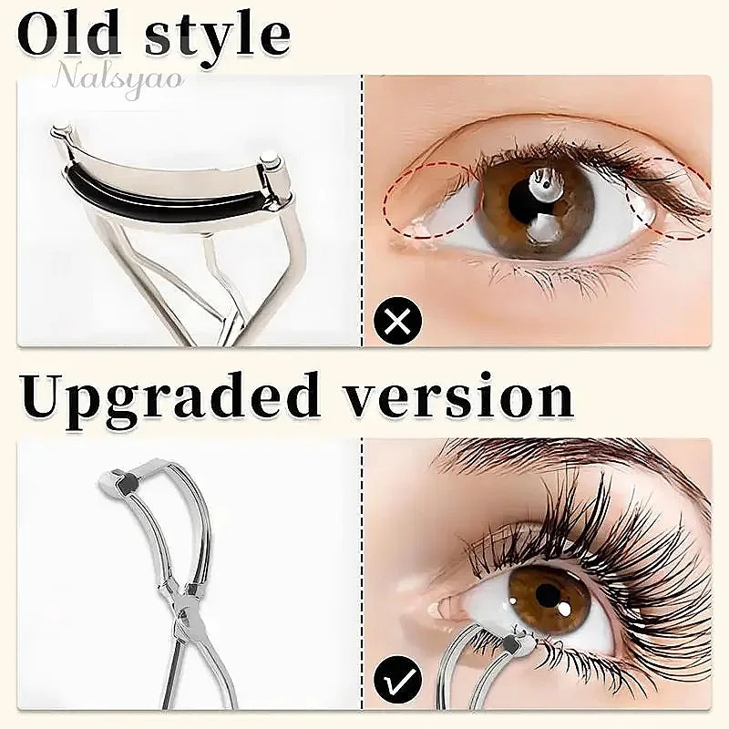 Mini Natural Curling Eyelash Curler Shaping Portable Lash Curler Beauty