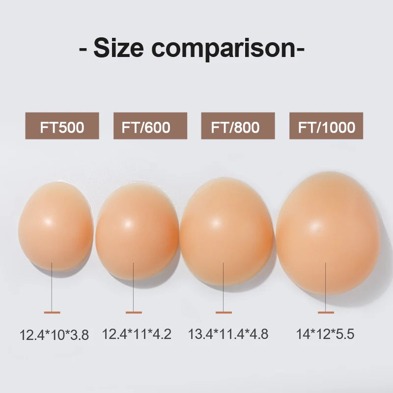 Silicone Fake Boobs Non Nipple Concave Bottom Breast Form Prosthesis Chest Increase  Female Anchor Breast Augmentation