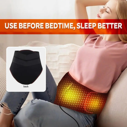Heating Pad for Period Cramps Massager for Women Upgrade Menstrual Heating Pad for Abdomen Pain and Cramps Relief Wrap Around