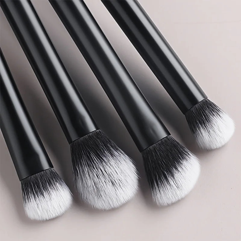 8 PCS Long‑Handle Makeup Brush Set, Multi‑Color Ultra‑Soft Brushes, Powder Blush Eyeshadow Brushes for Beginners