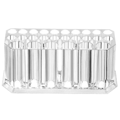 26 Holes Makeup Brush Holder Lipstick Holder Cosmetic Organizer Make up Brush Holder Storage Box Eye Brushes Display Rack Shelf