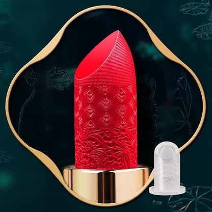 12.1mm Flower Like Brocade Carved Lipstick Silicone Mold Diy Hand-made Material Repair Tools Need To Be Used In Combination