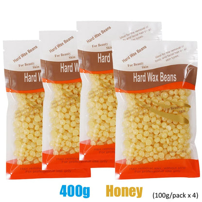 50g/200g/500g Hard Wax Beans for Hair Removal Body European Brazilian Pearl for Wax Warmer Waxing Beans for Wax Heater Machine