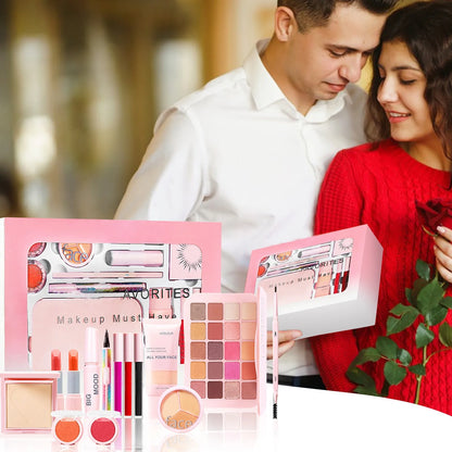 Girls Makeup Advent Calendar Surprise Blind Box 24pcs Skin Care Products Gift Box Christmas Countdown Calendar Beauty Care Set